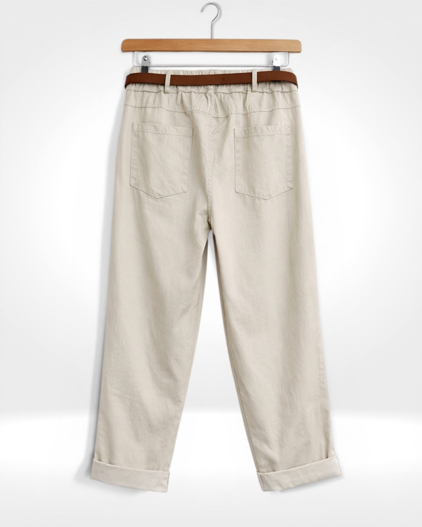 Pantalon Extensible en Coton FlexEase