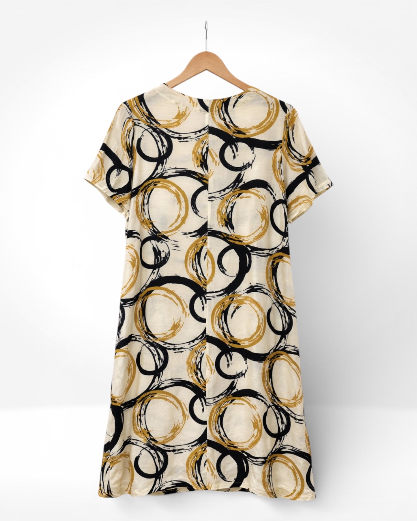 Golden Orbit Relaxed Dress (Bella Blue)