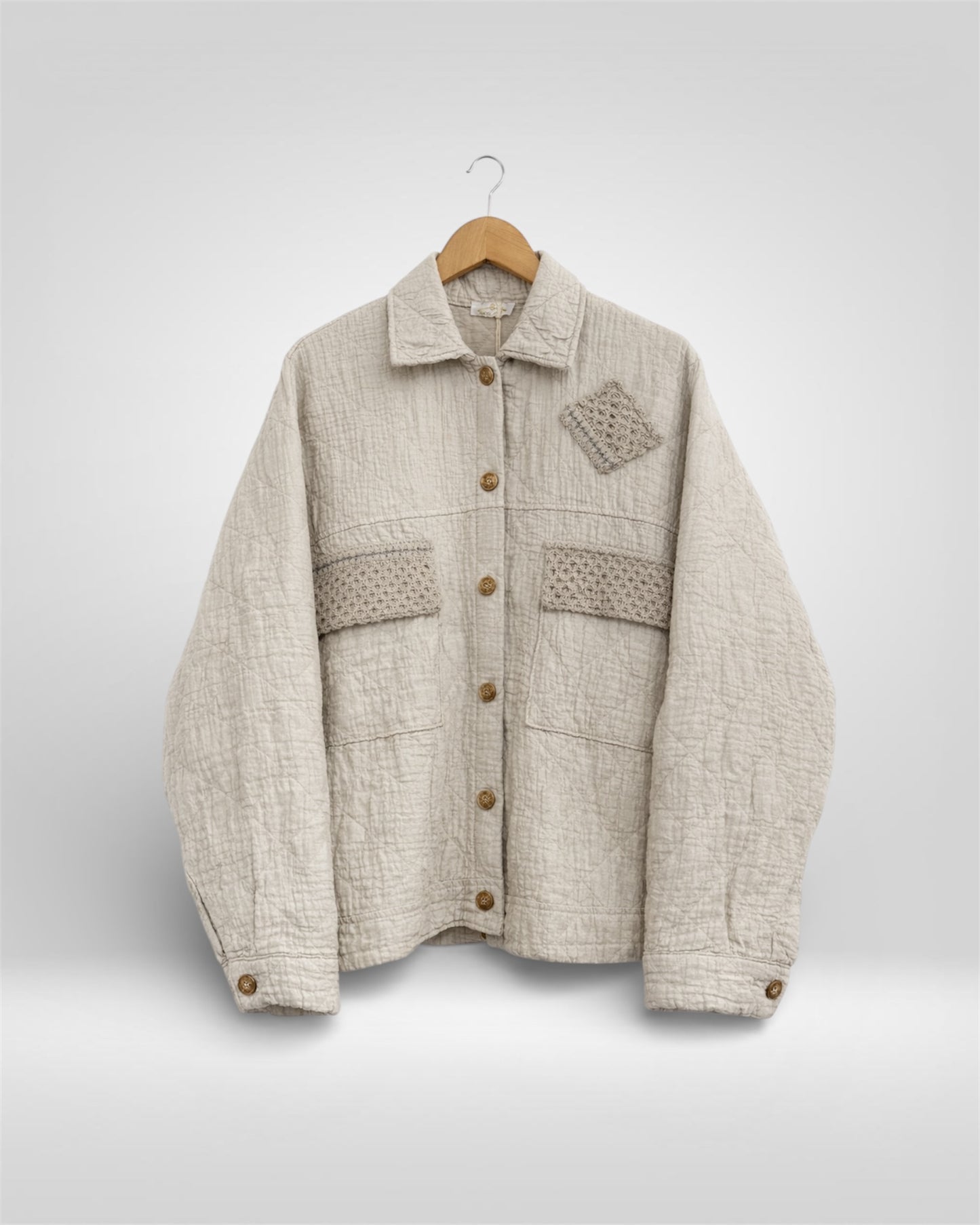 Quilted textured Jacket