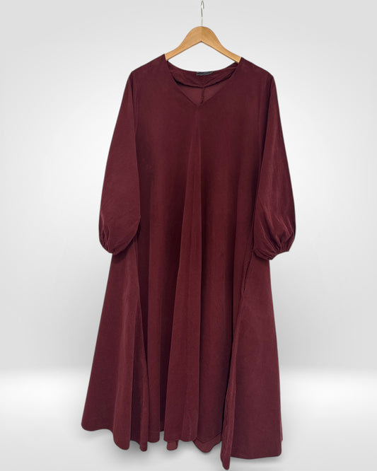 Valentina Fine Corduroy Dress