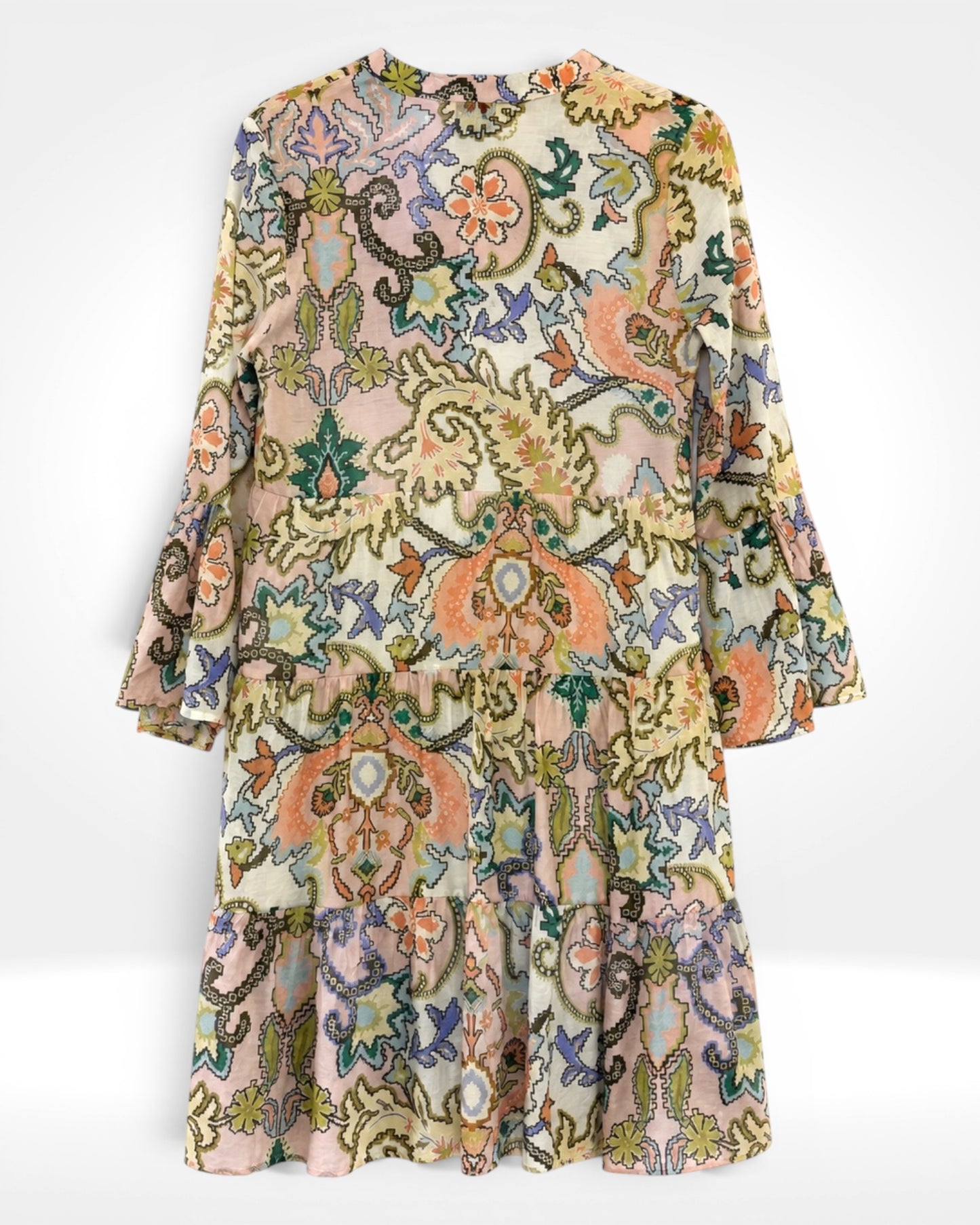 Willow Paisley Smock Dress