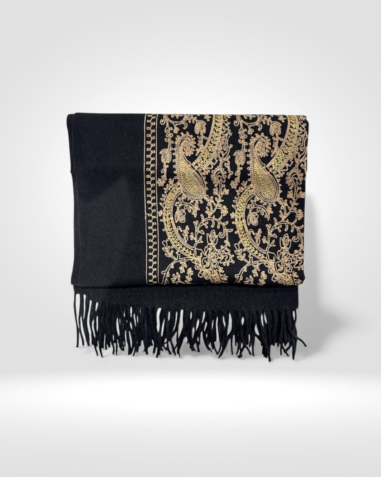 Regal Threads Embroidered Pashmina
