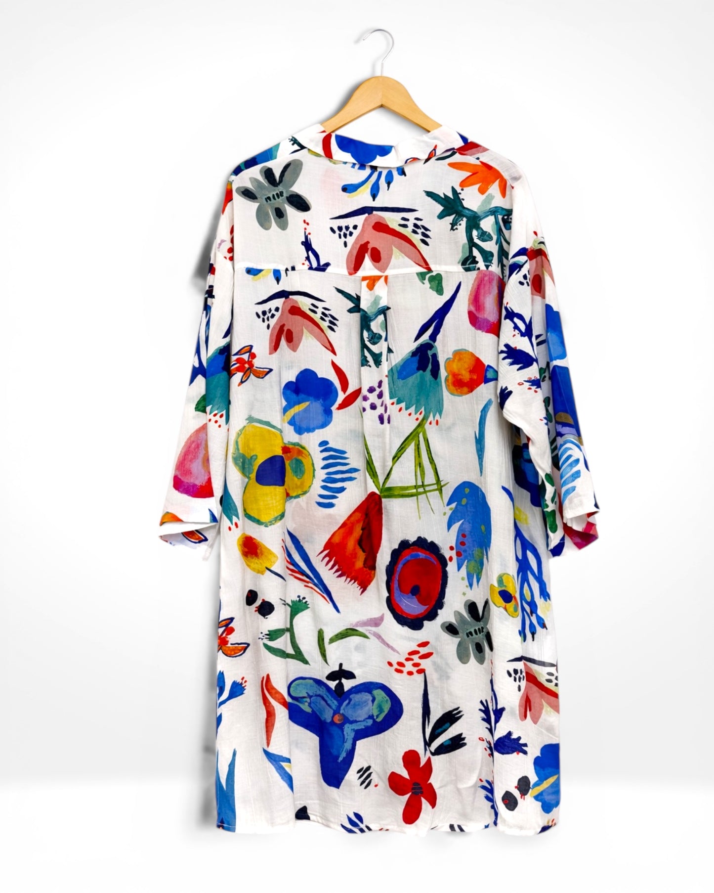 Tunique/robe à col Paint Pop
(Bella Blue)