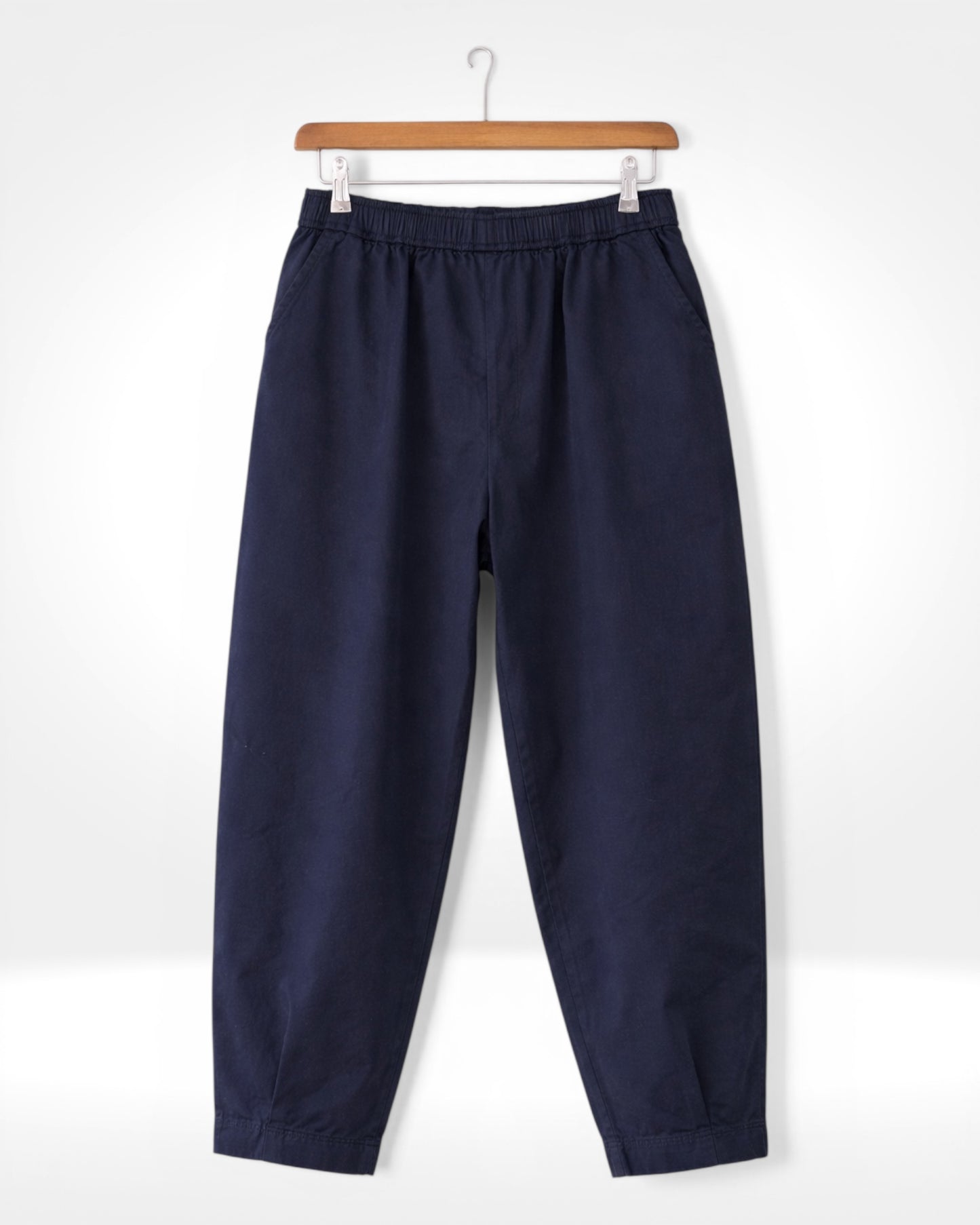 Harbour Cotton Tapered Trousers – Navy (Bella Blue)