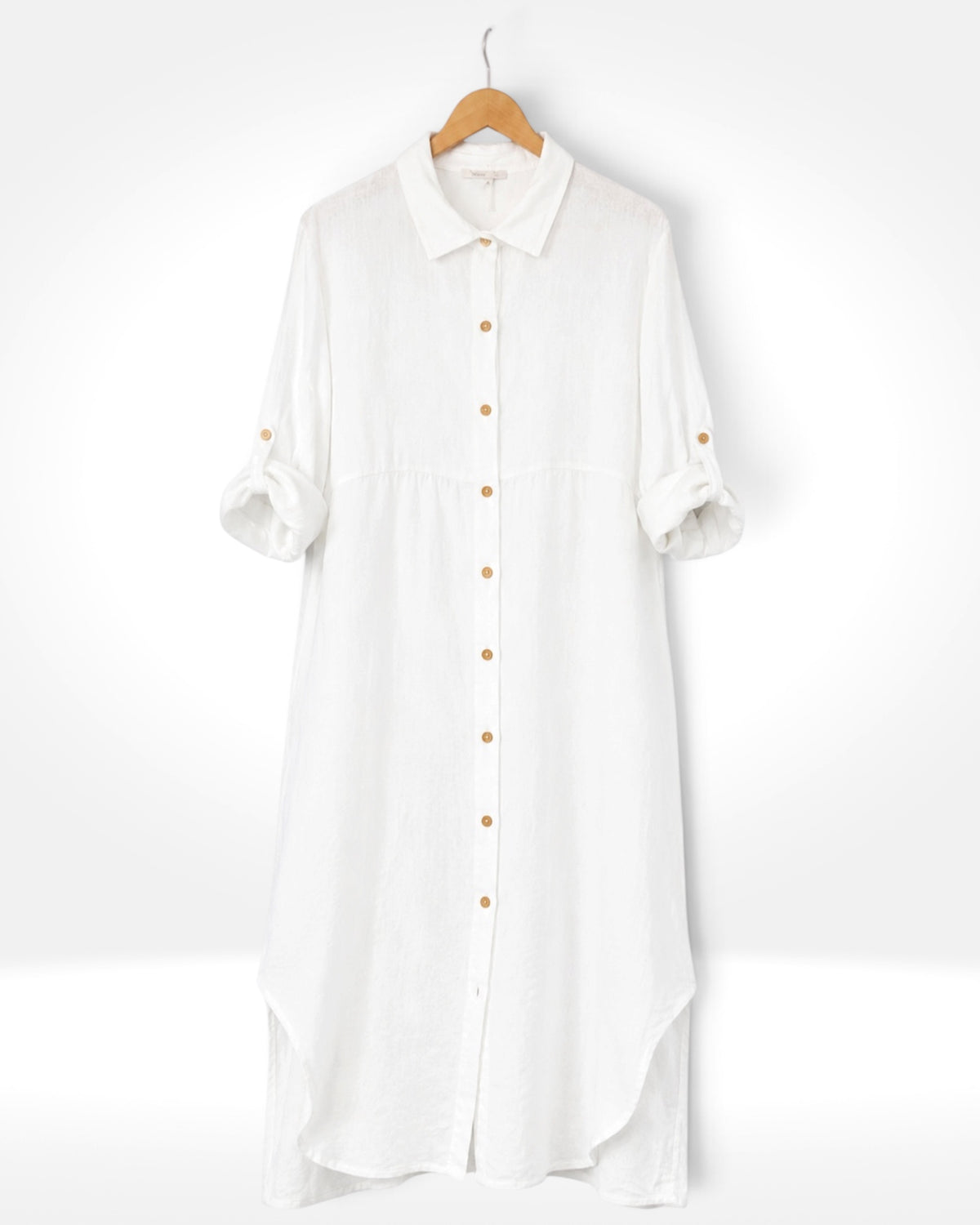 Essential Linen Shirt Dress