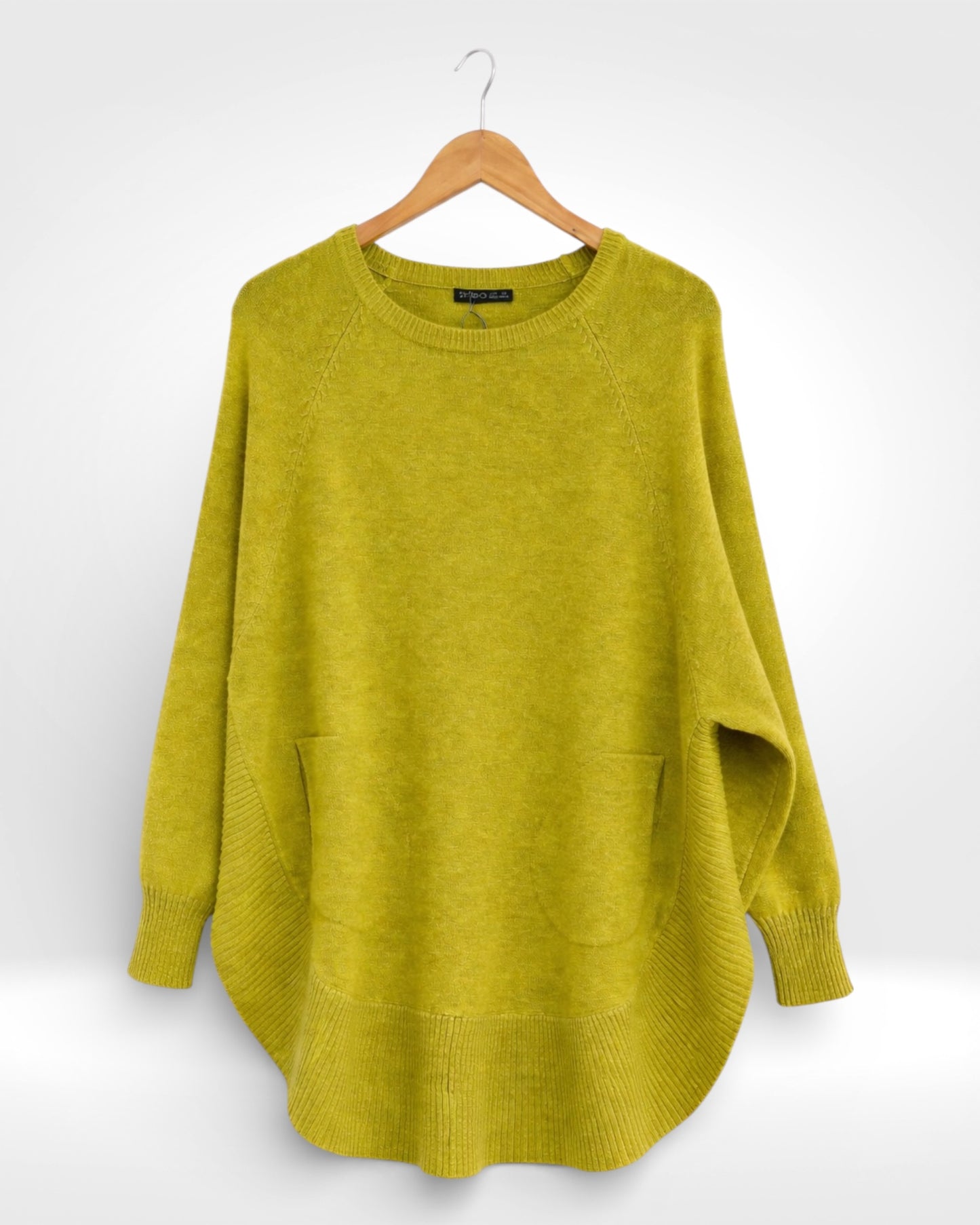 Soft-Knit Pocket Sweater