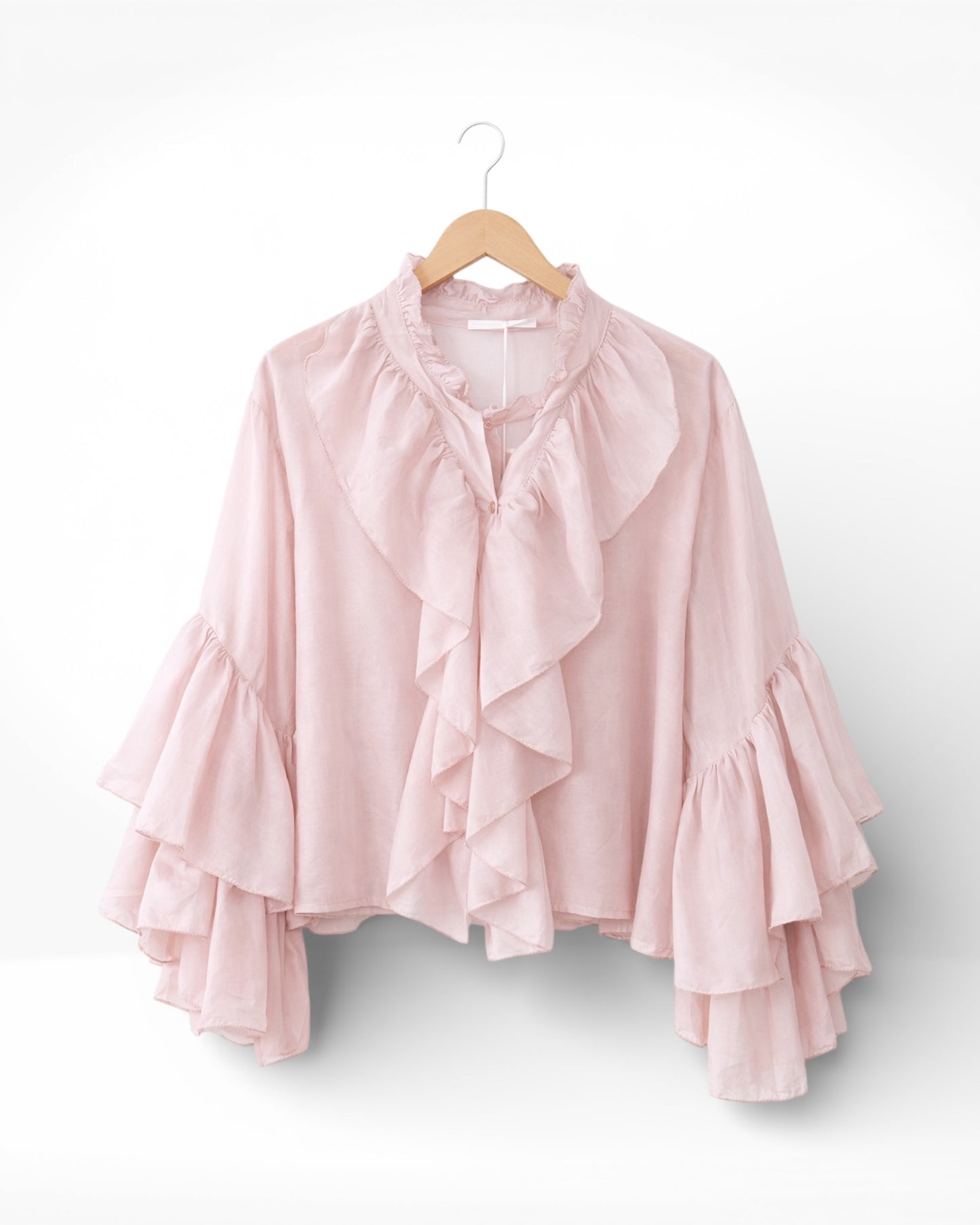 The Ruffle Chiffon Blouse