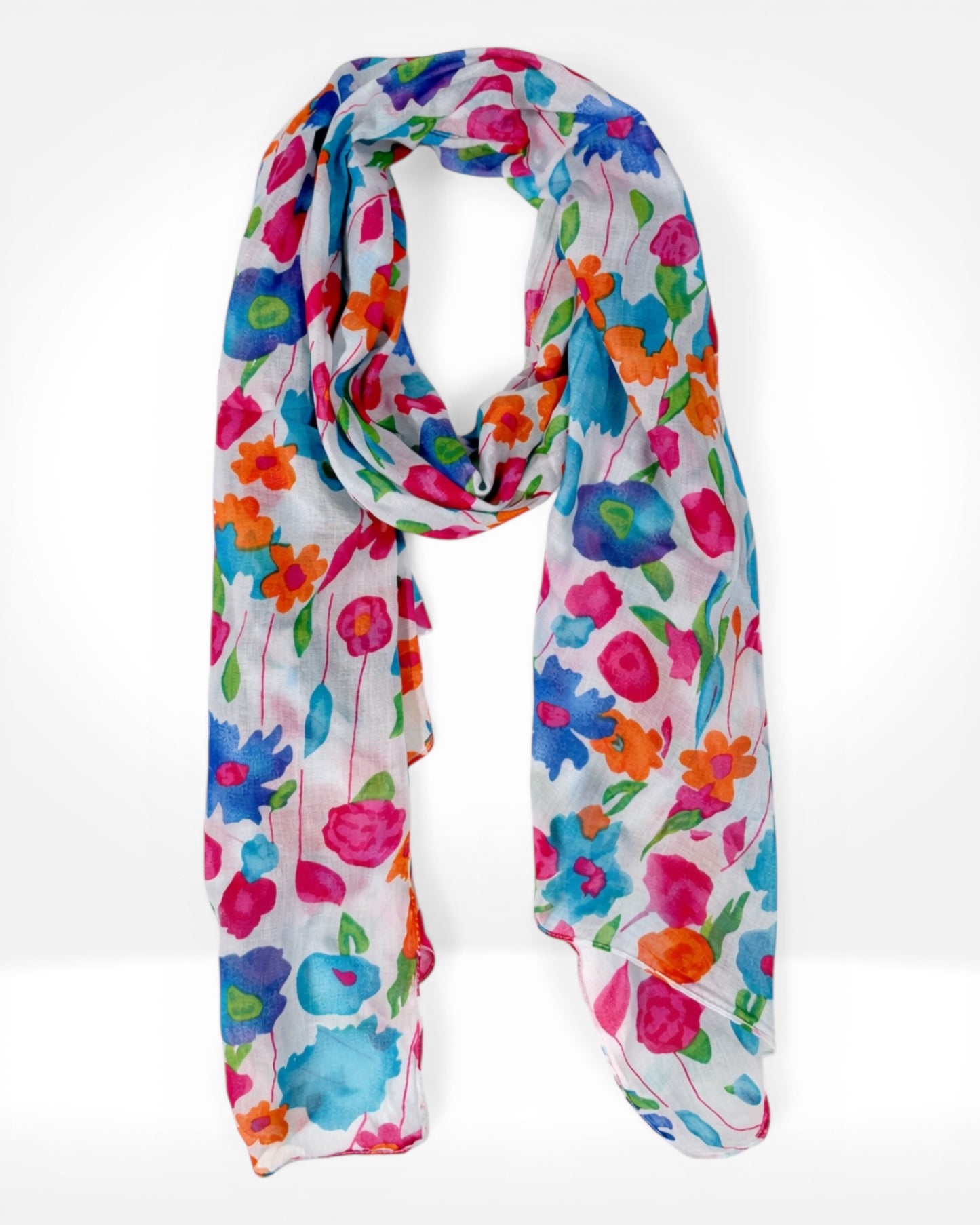 Watercolour Garden Scarf