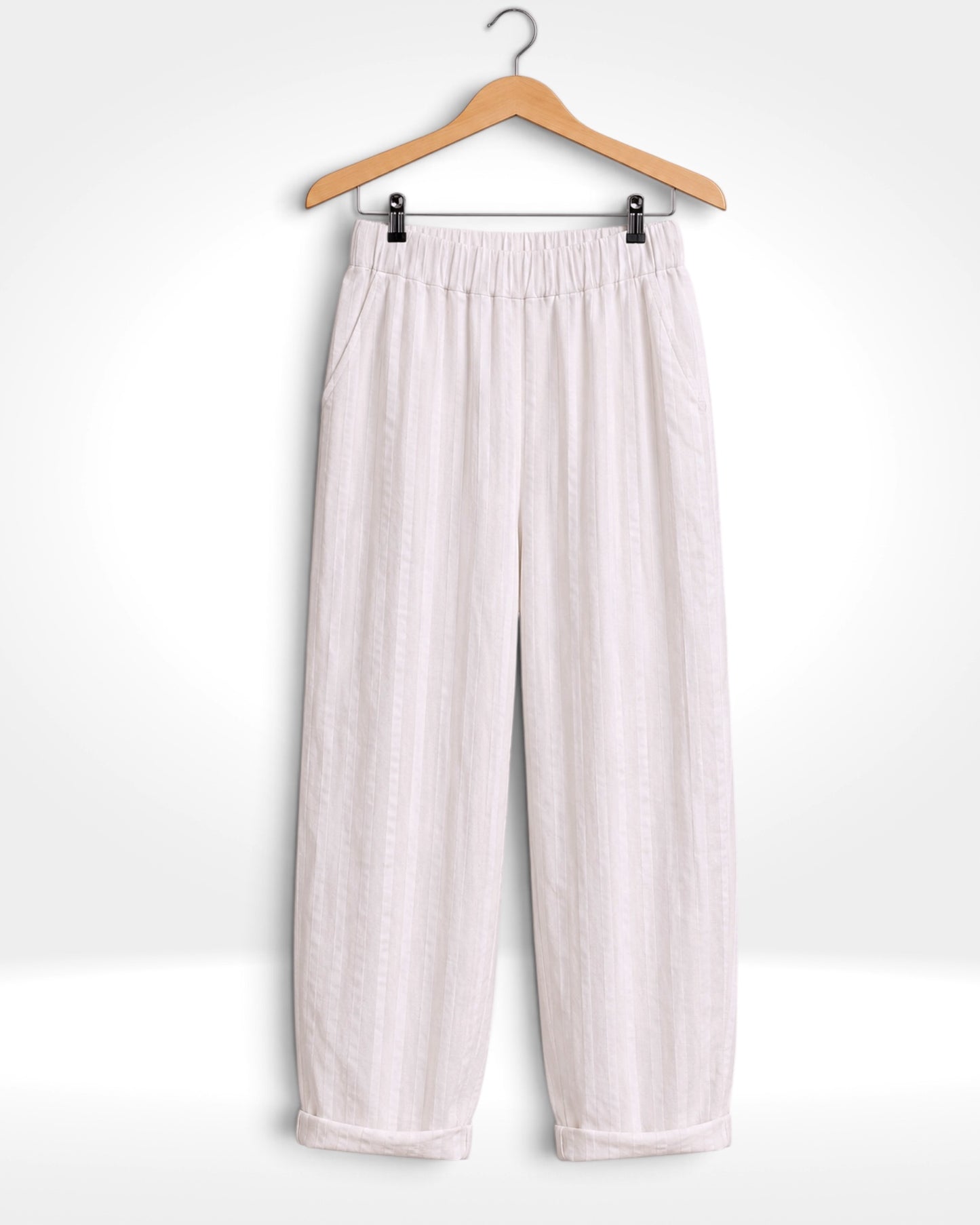 Stripe Linen Trousers