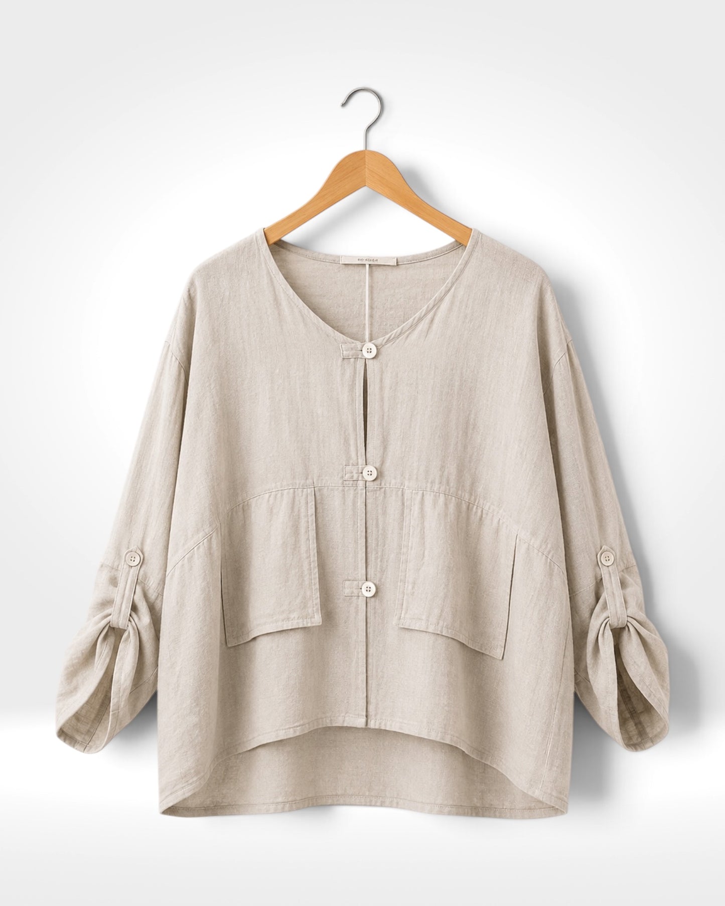 The Verona Linen Relaxed Top