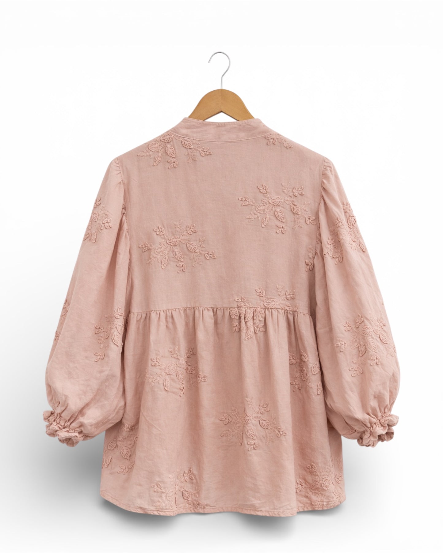 Elara Cotton Embroidered Blouse
