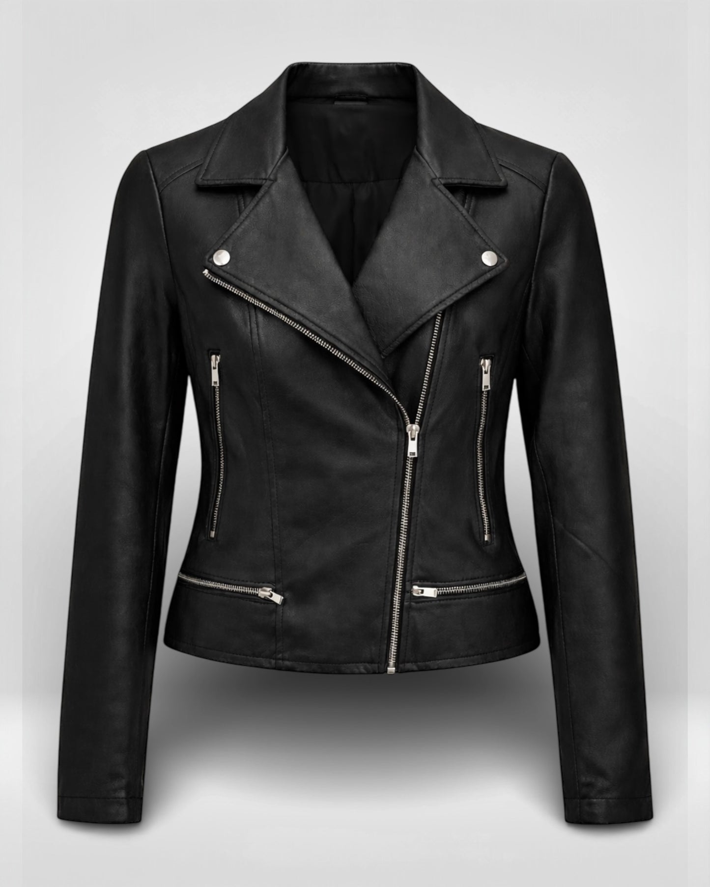 Soft Faux Leather Jacket