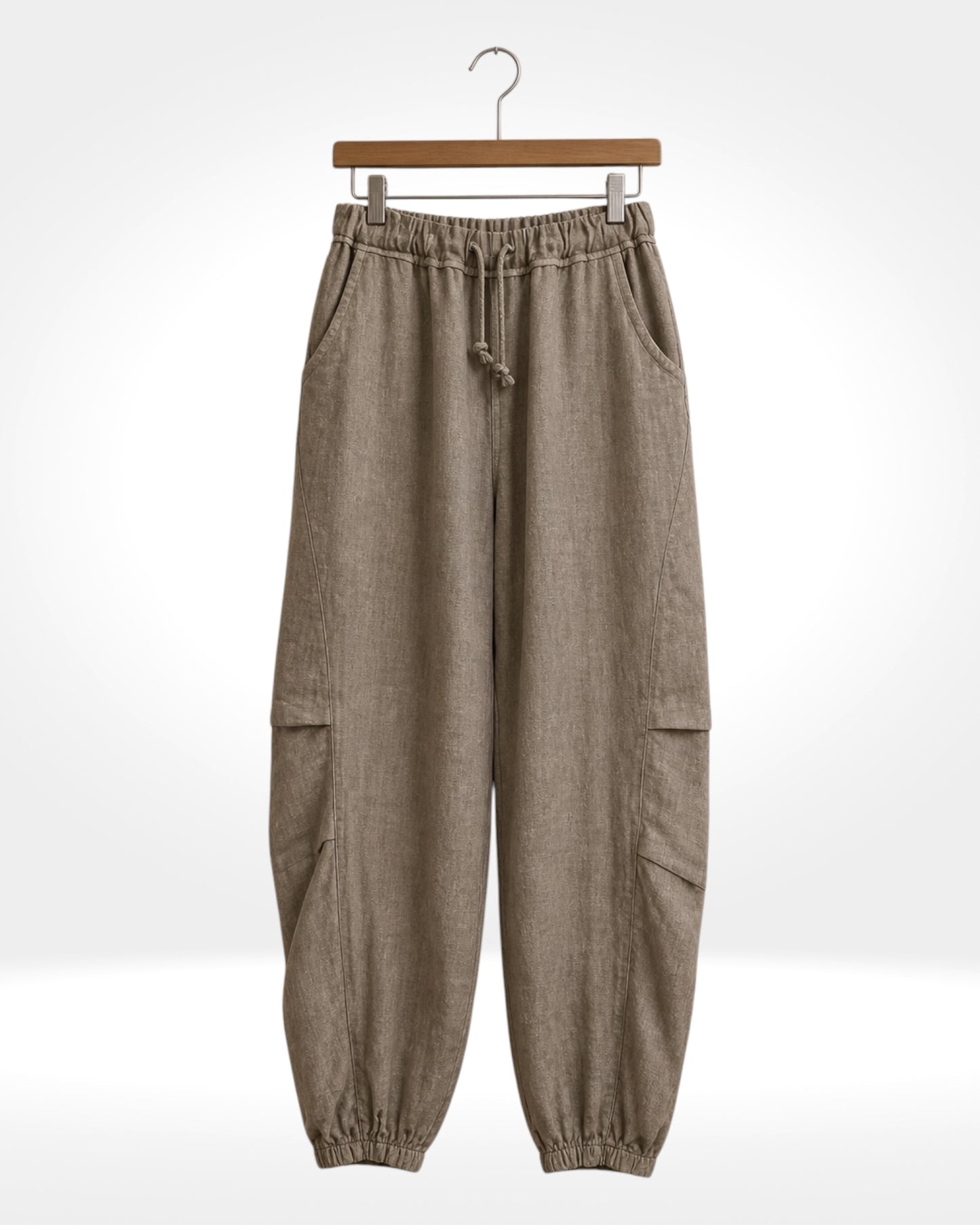 Easy Linen Cargo Trousers