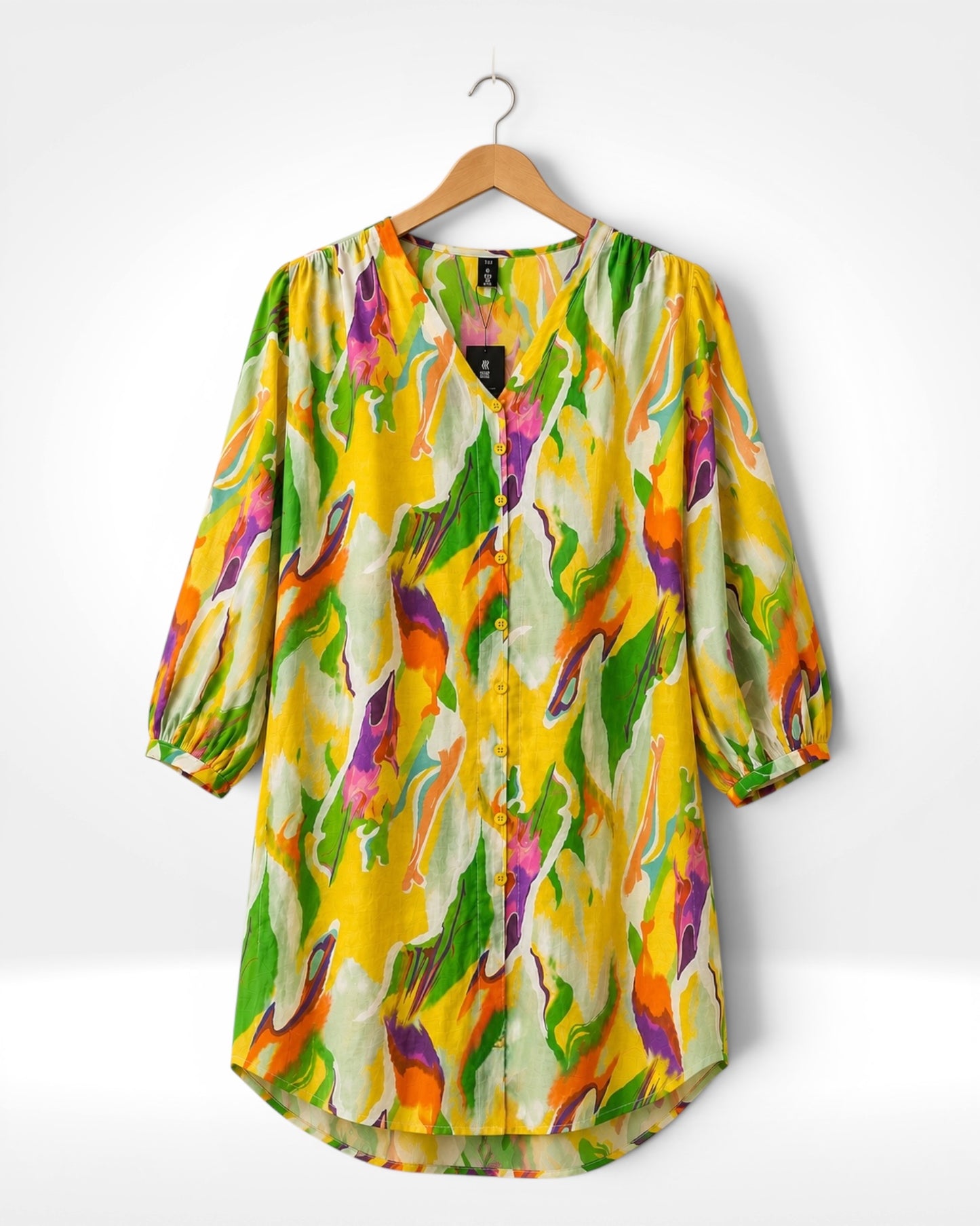 Sunburst Longline Tunic (Bella Blue)