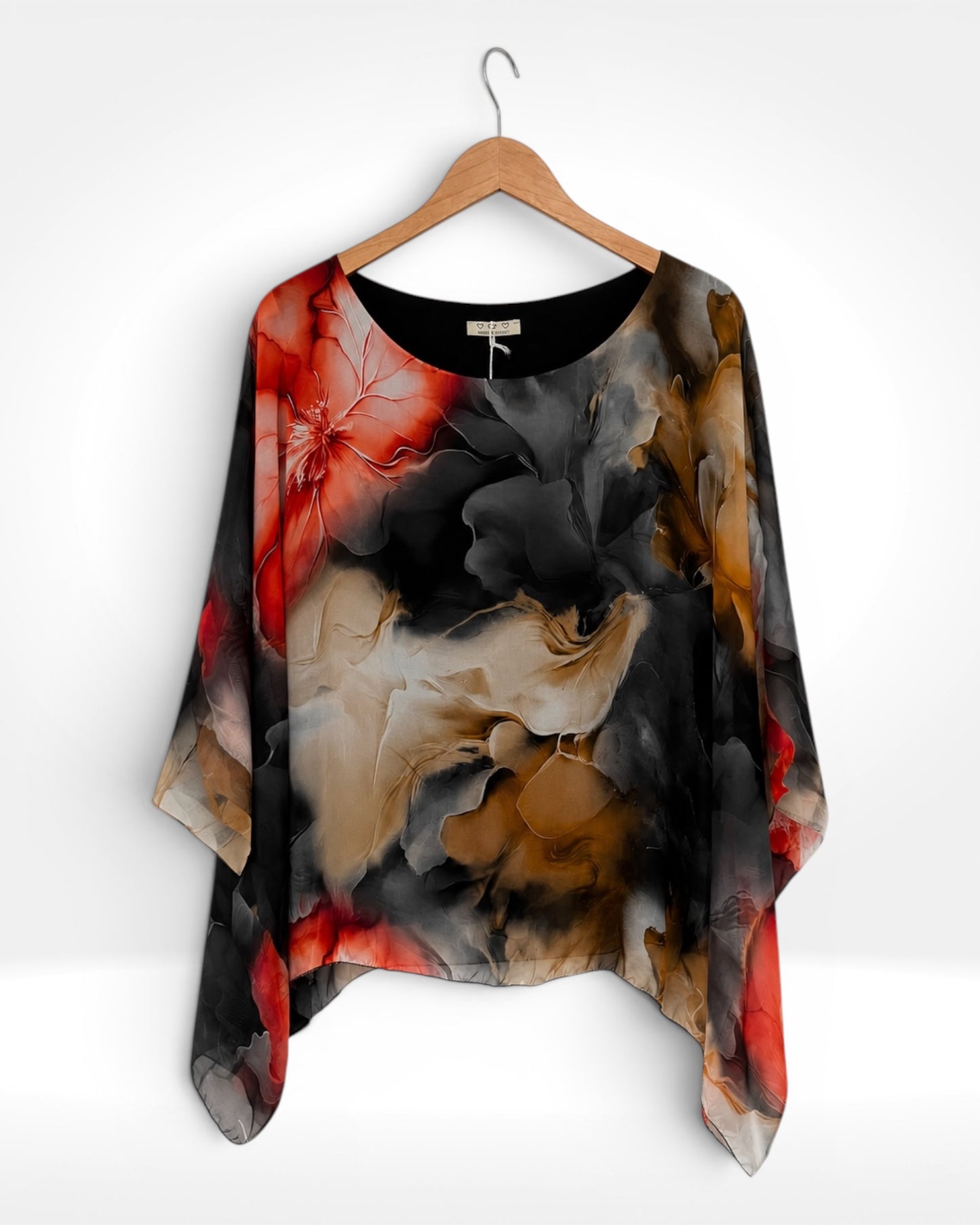 Eden Silk Batwing Top