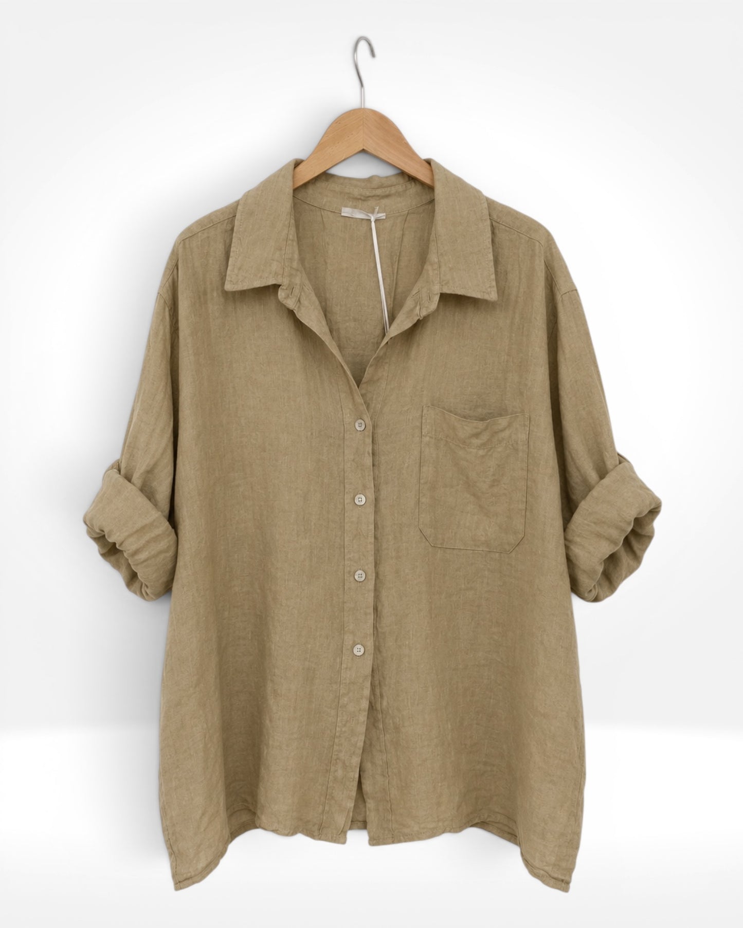 Monroe Linen Button Shirt