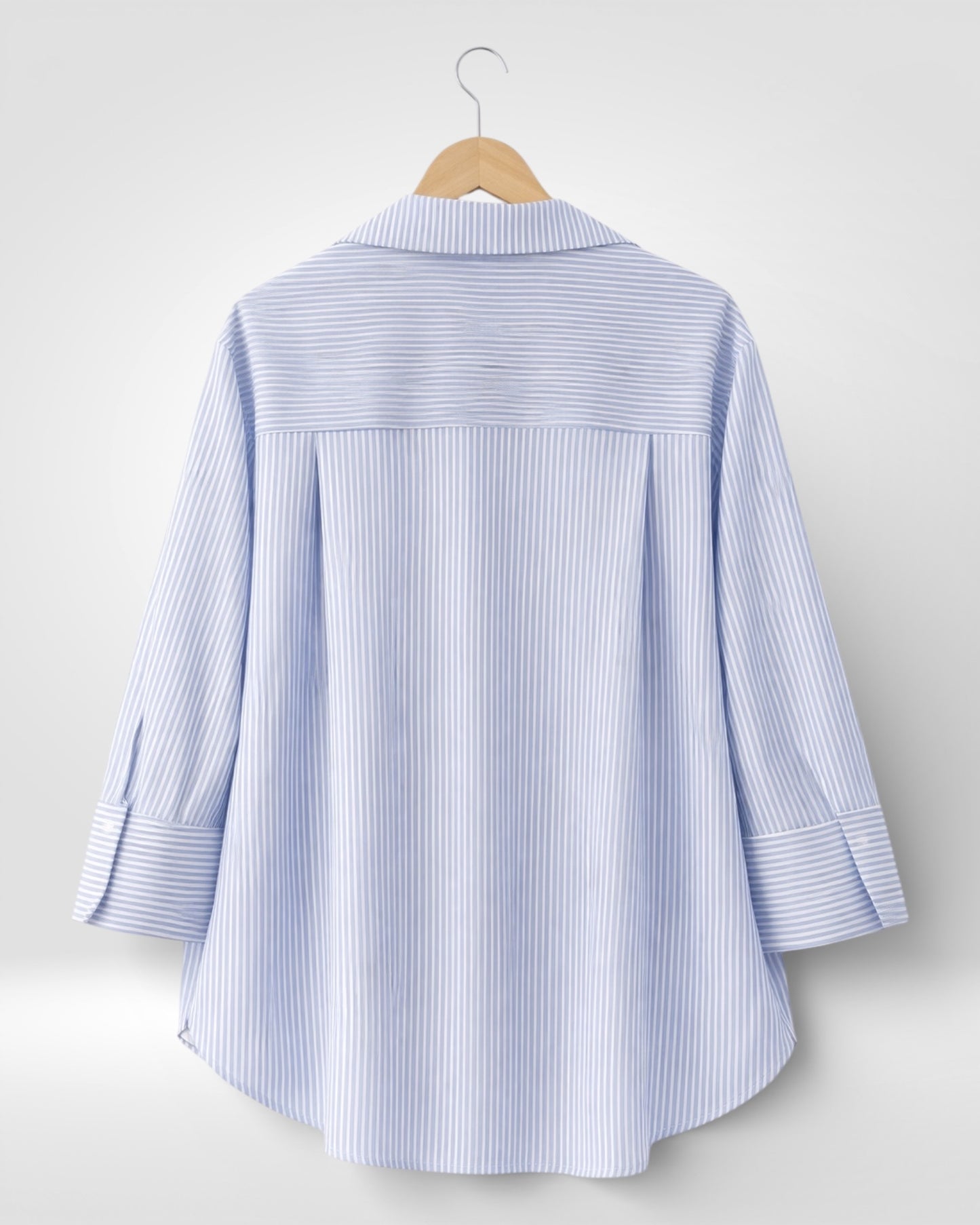 Harbor Stripe Cotton Shirt