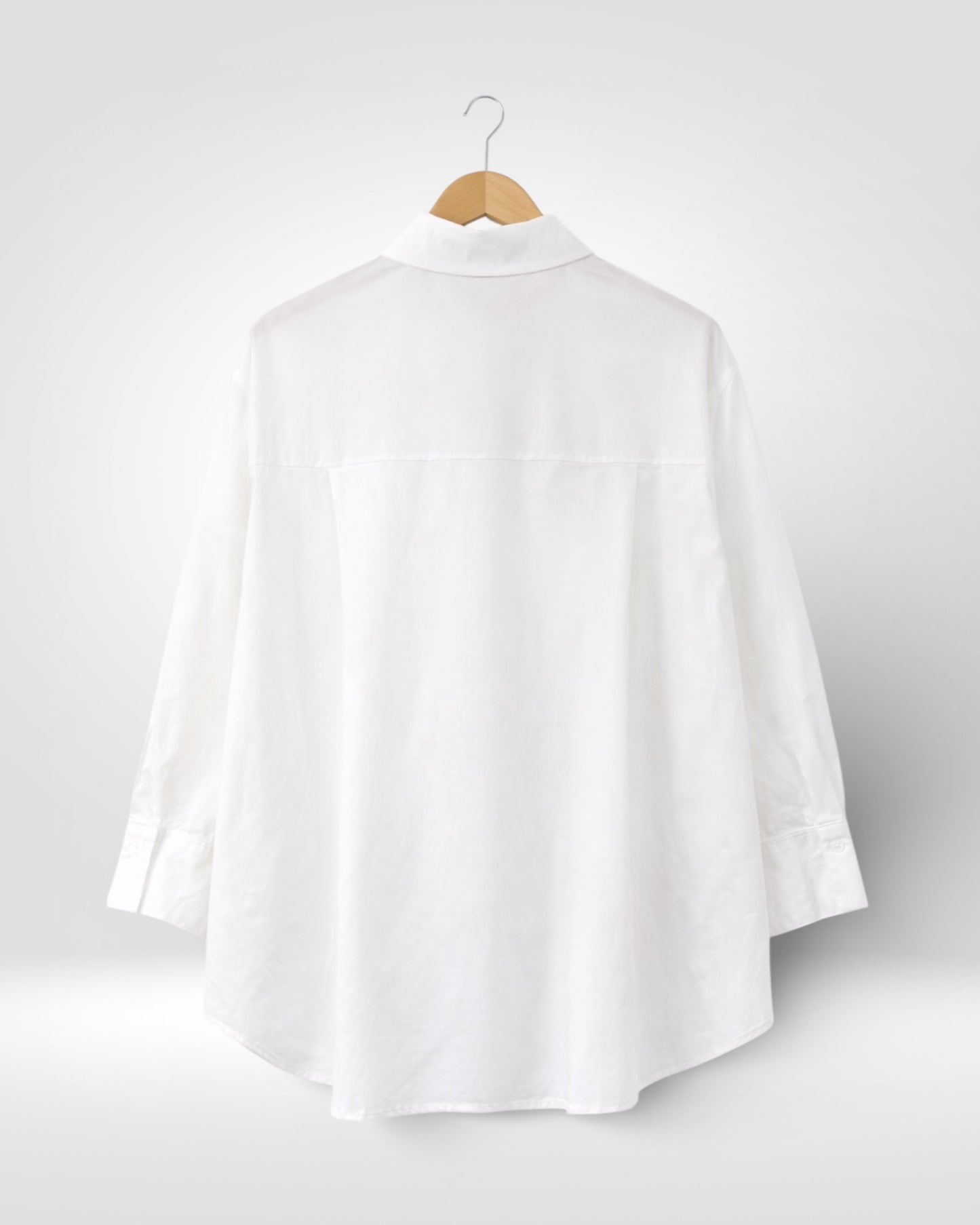 Essential Flow Cotton Button-Down