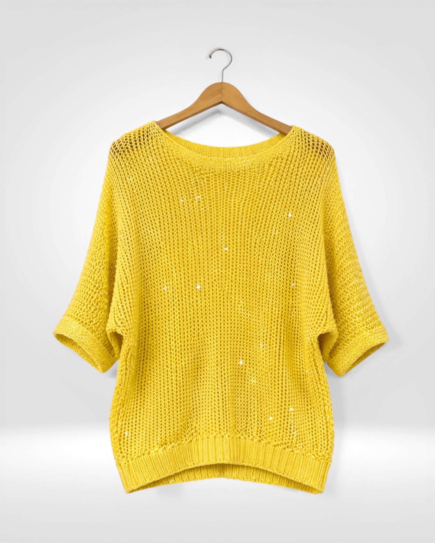 Shimmer Sequin Knit Top