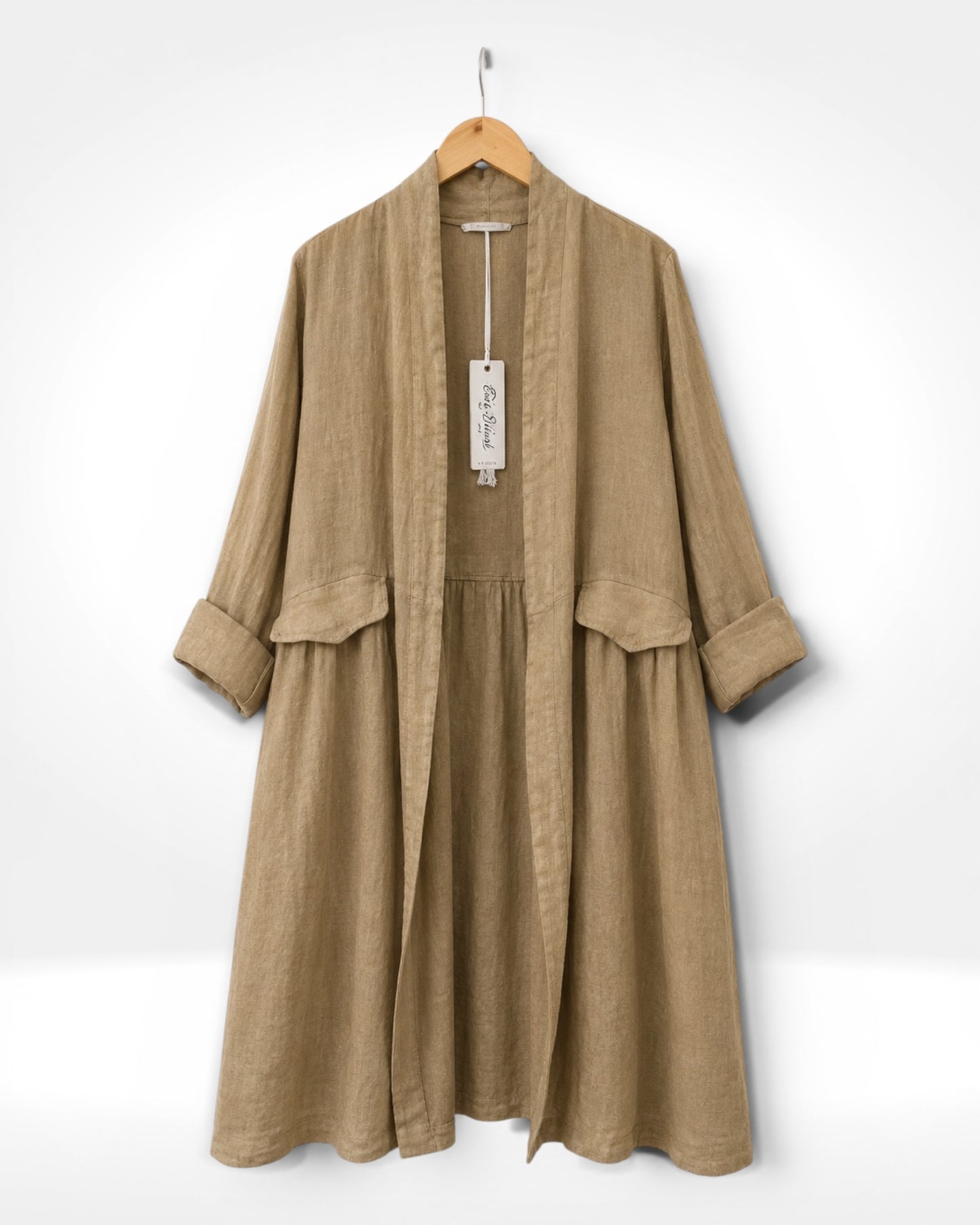 Willow Linen Duster Coat