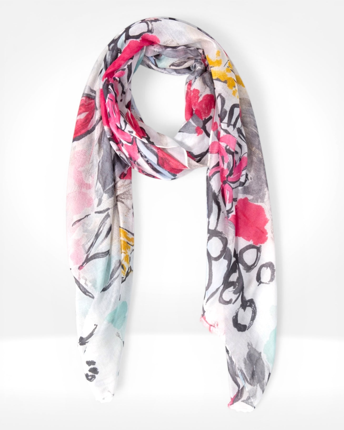 Abstract Bloom Scarf