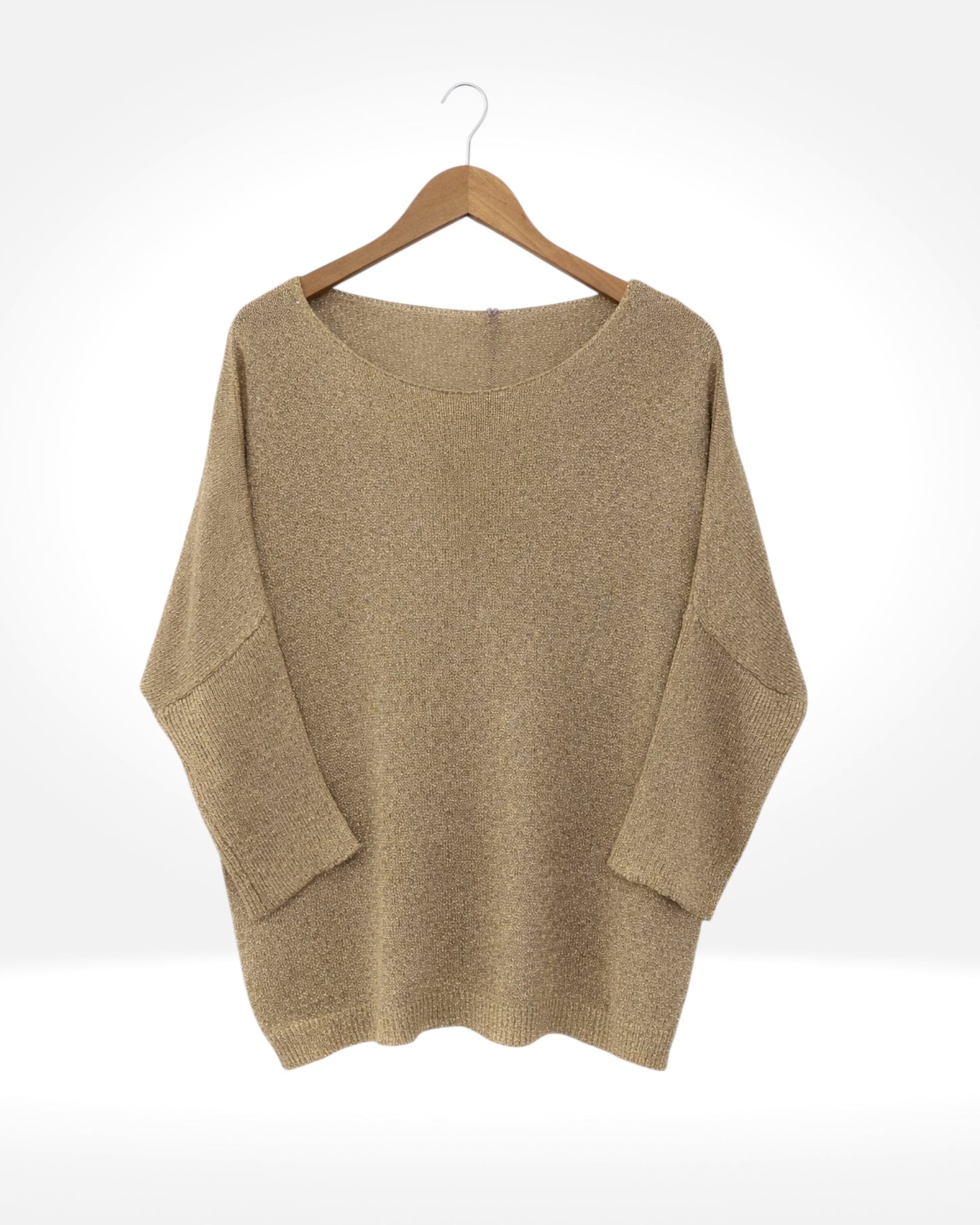 Gold Knit Jumper