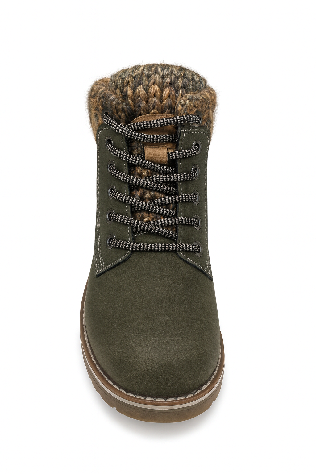 Cozy Trek Waterproof Knit-Cuff Winter Boot