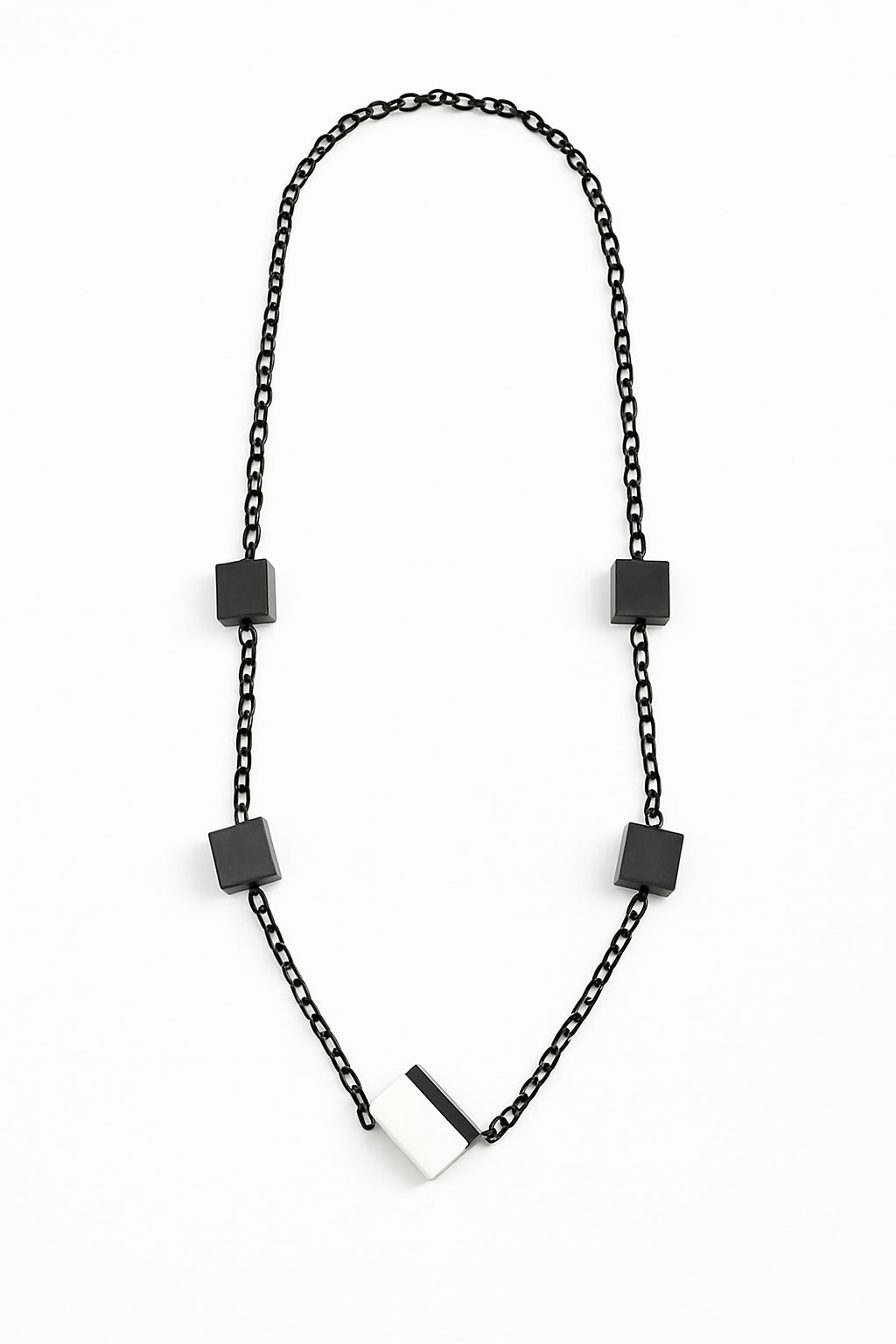 MonoCube Modern Chain Necklace