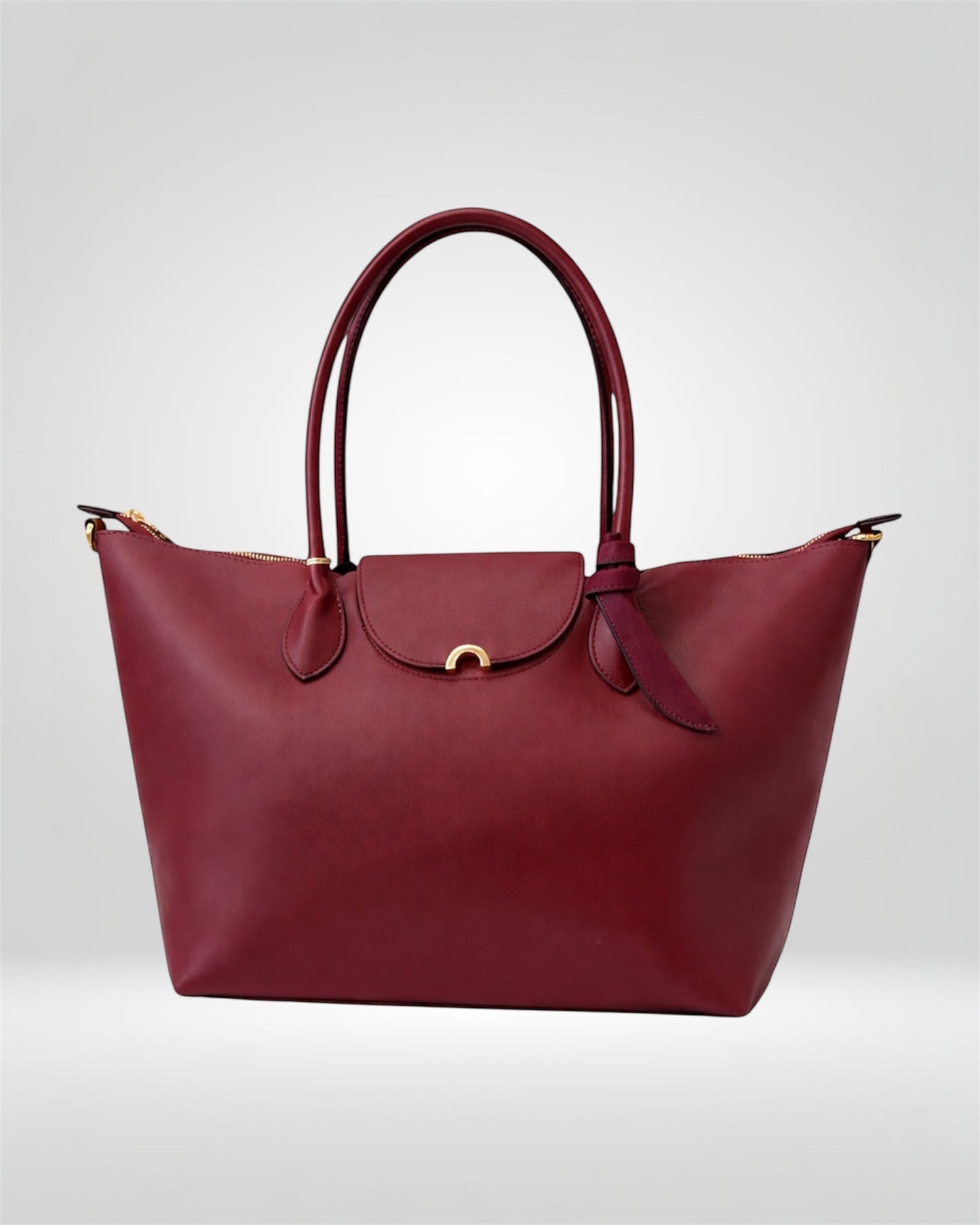 Burgundy Classic Tote
