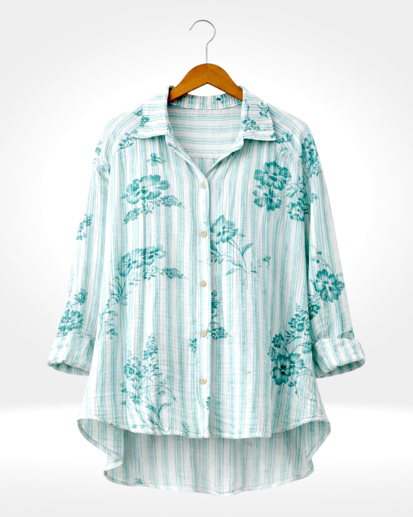 Willow Stripe Cotton Shirt