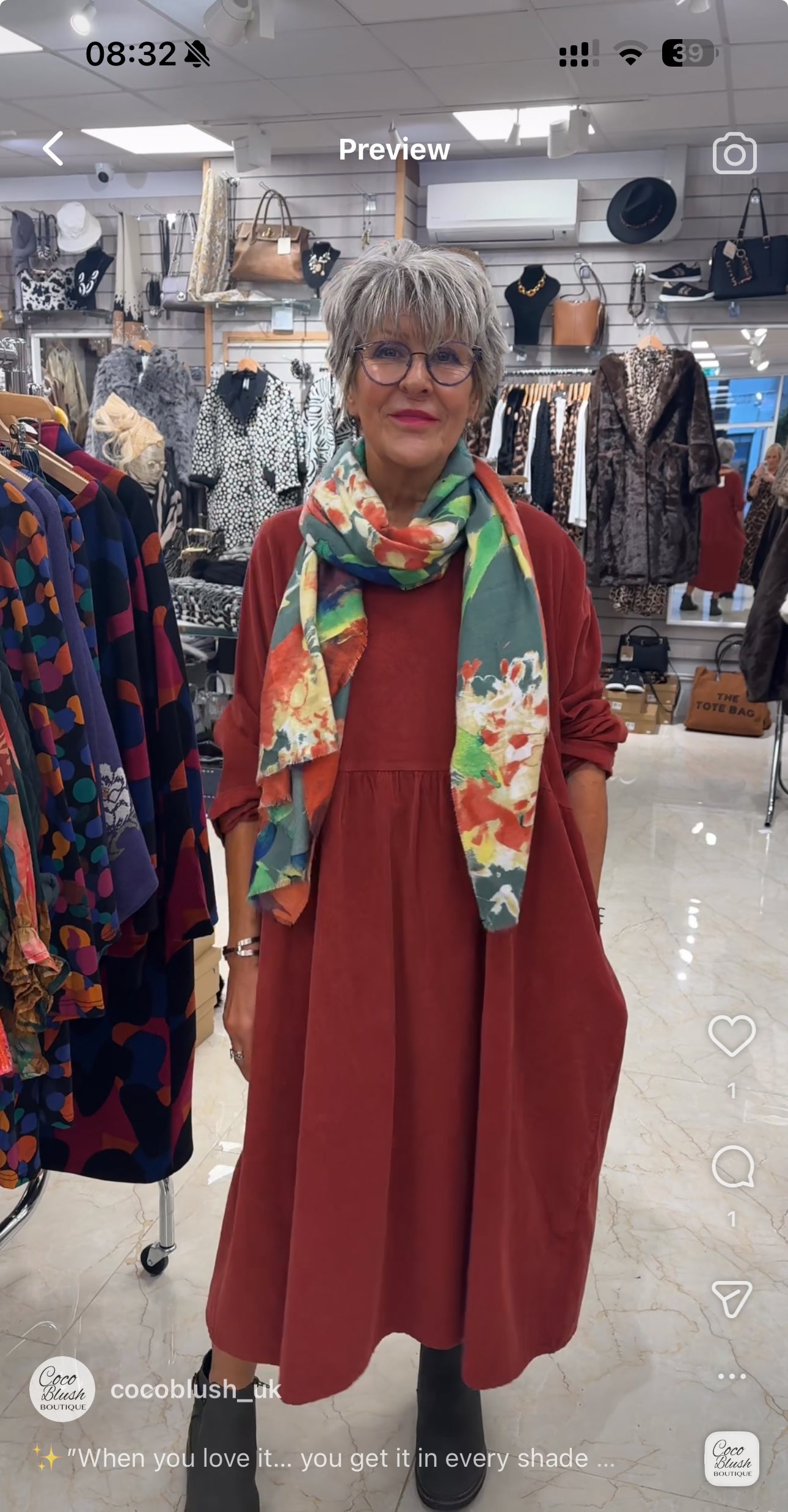 ✨ “When you love it… you get it in every shade!” 🧡💚