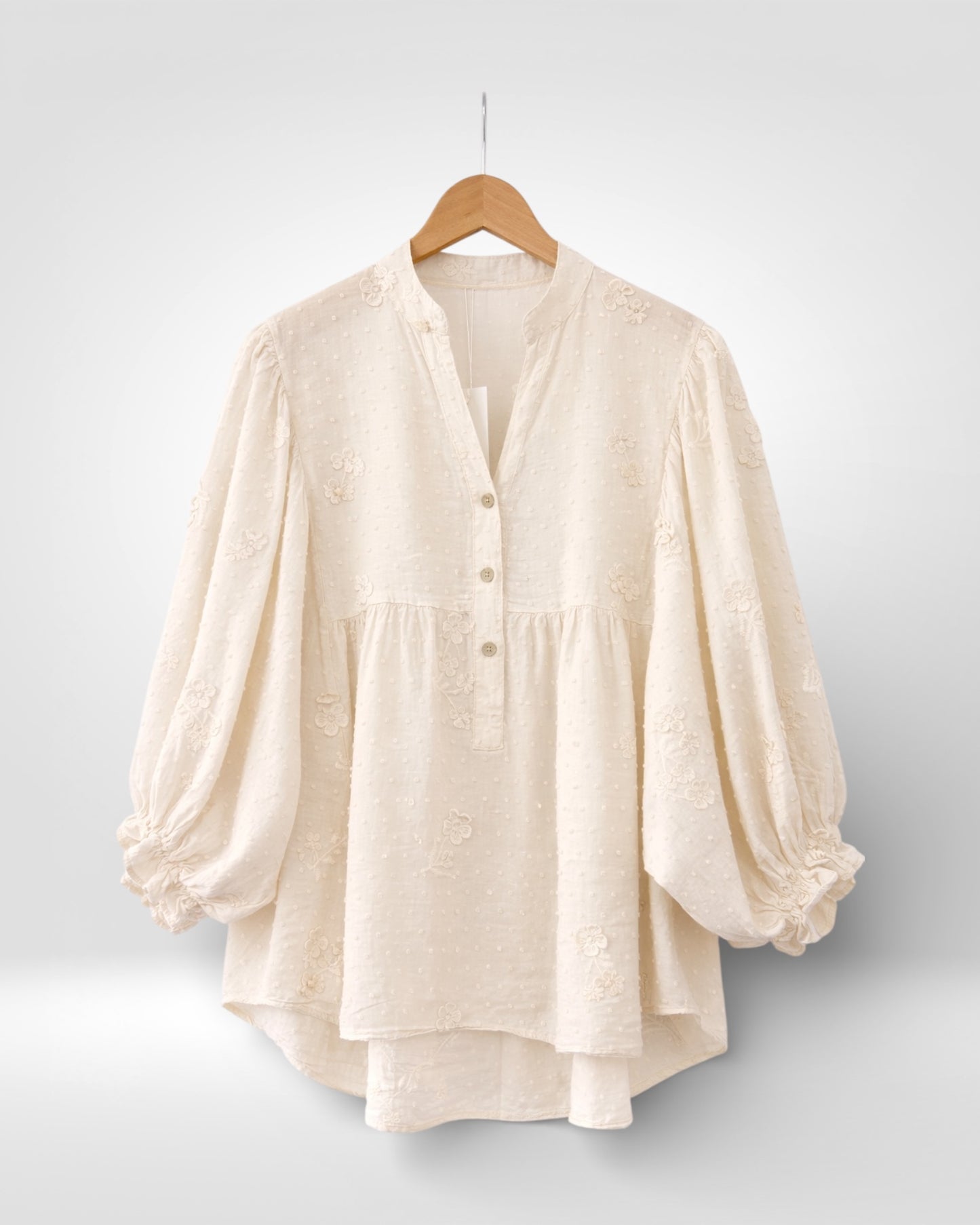 Embroidered Cotton Blouse