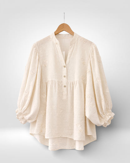 Embroidered Cotton Blouse