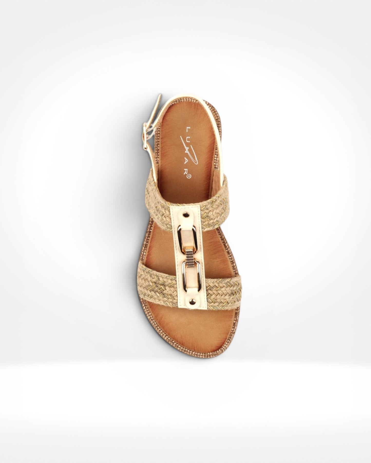 Lumi Cream Sandal
