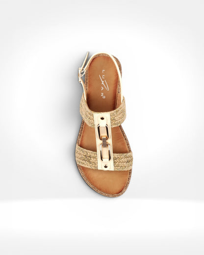 Lumi Cream Sandal