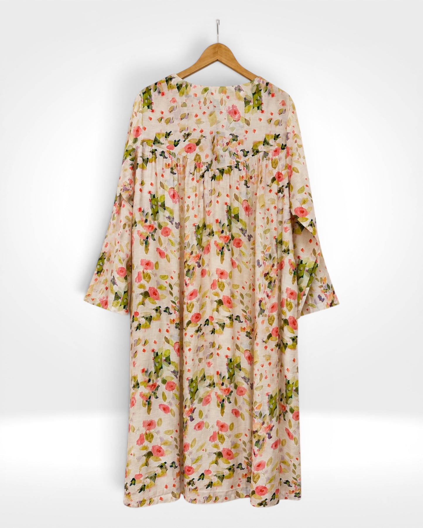 Rose Meadow Longline Dress (Bella Blue)