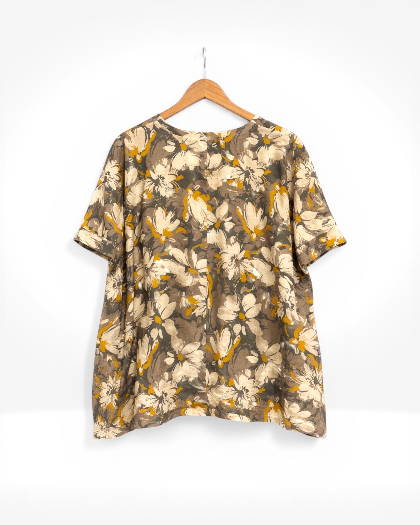 Floral Breeze Relaxed Top (Bella Blue)