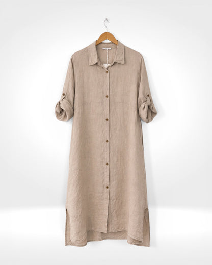 Leinen-Hemdkleid "Essential"