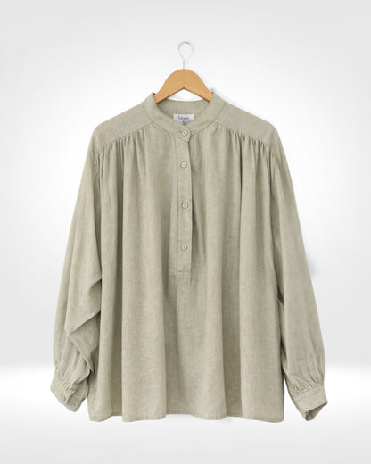 Willow Cotton Linen Blouse