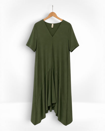 Willow Drape Pocket Dress