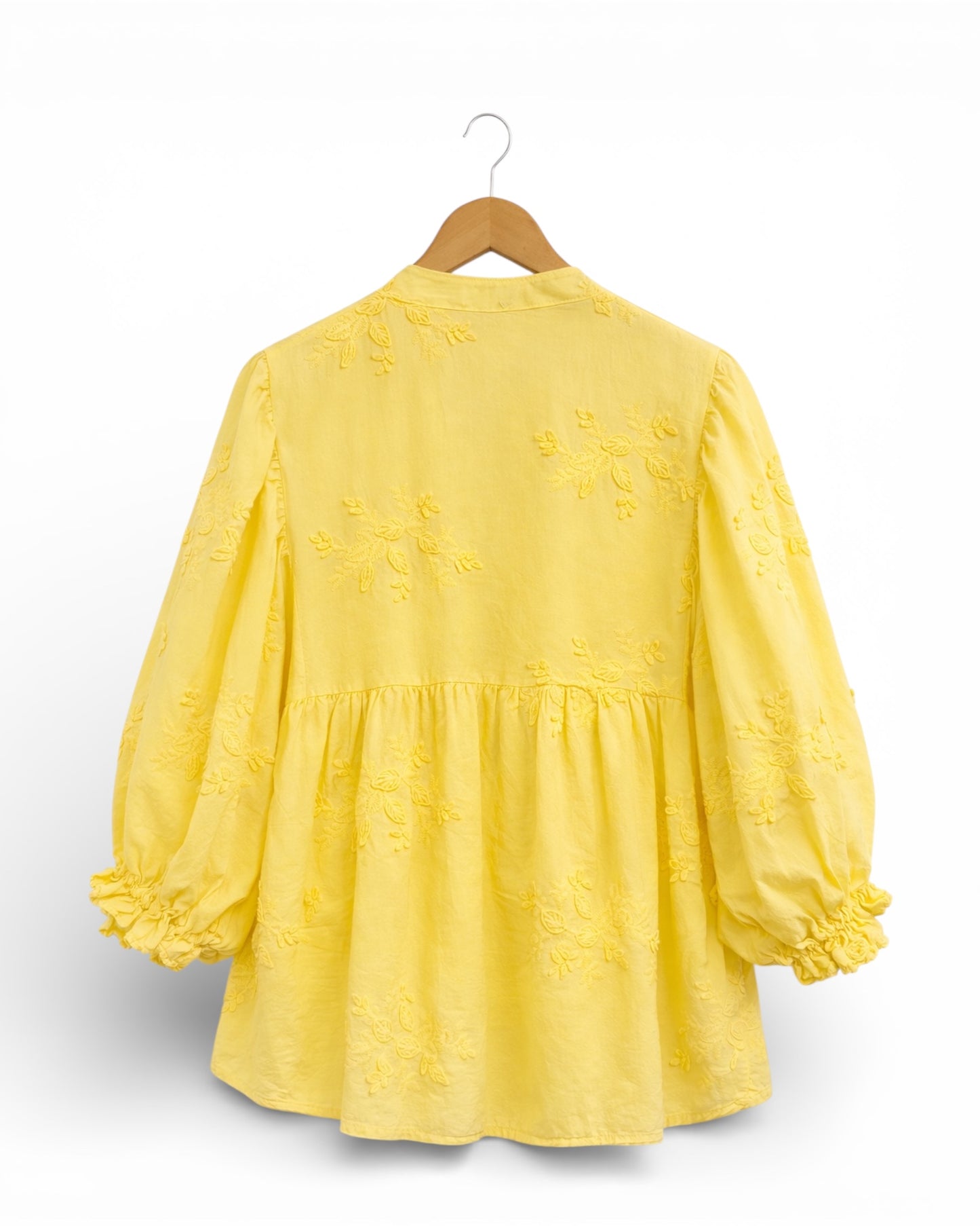 Elara Cotton Embroidered Blouse