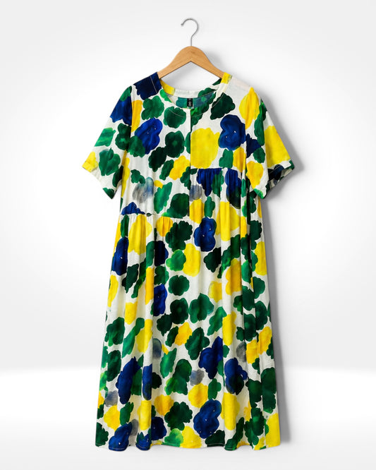 Meadow Splash Dress (Bella Blue)