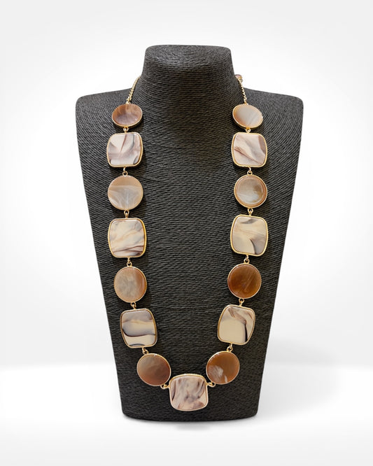 Amber Stone Necklace
