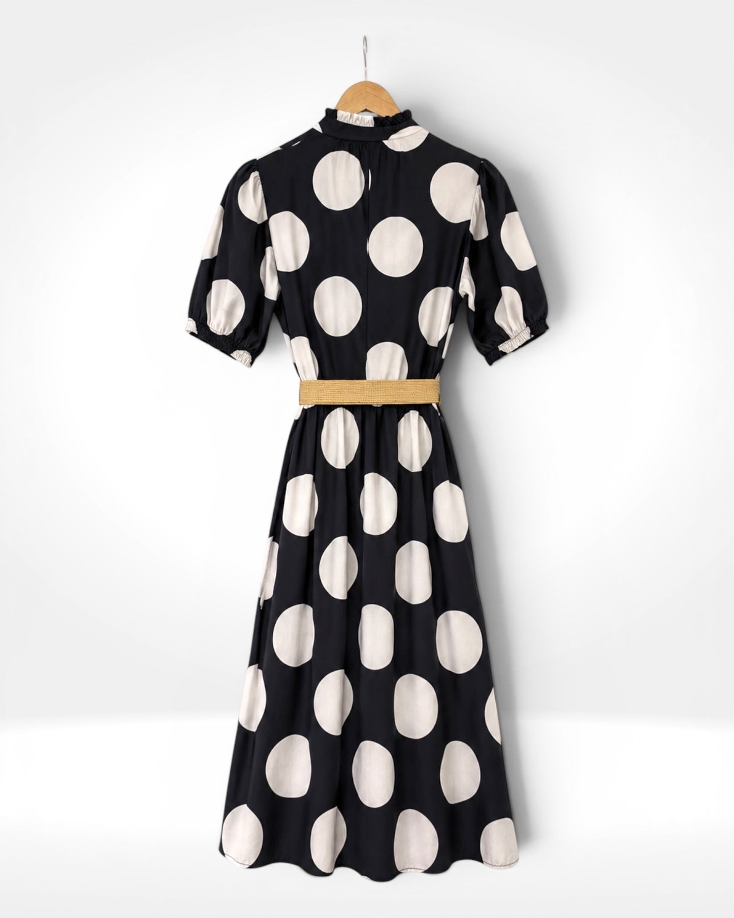 Polka Dot Midi Dress