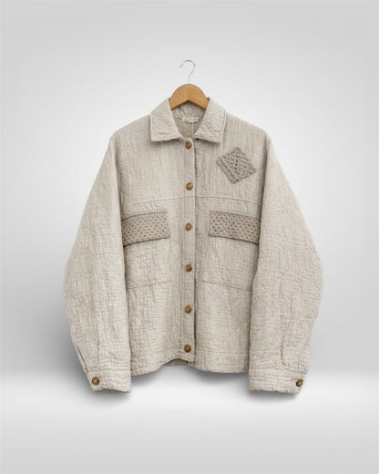 Quilted textured Jacket