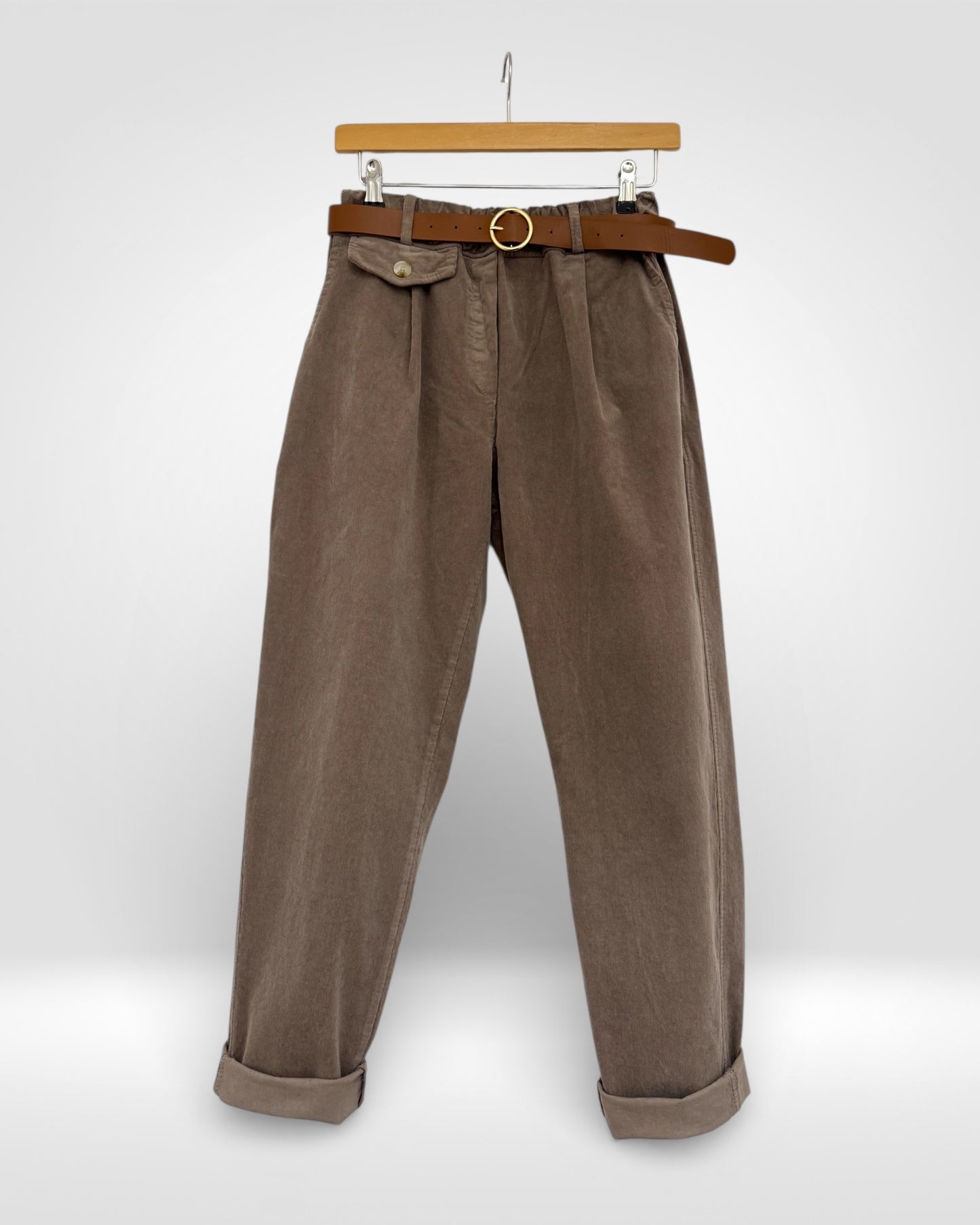 Soft Fine Needle Cord Trousers
