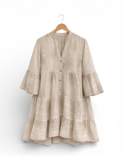 Aurora Sequin Cotton Dress Collection