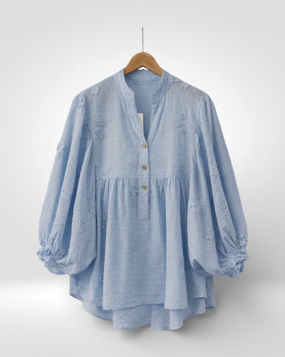 Embroidered Cotton Blouse