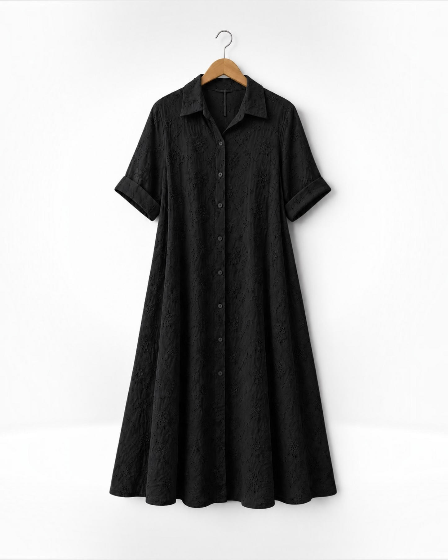 Sorrento Broderie Shirt Dress