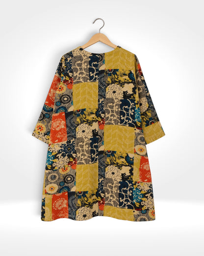 Marrakesh Mosaic Dress (Bella Blue)